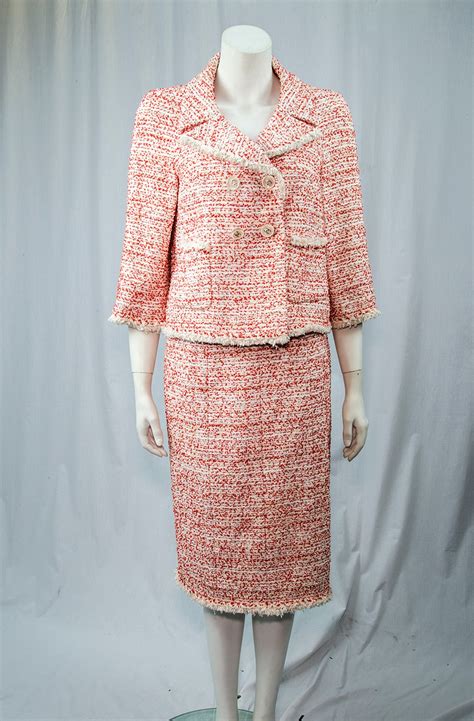 classic chanel suit womens|vintage chanel suits for sale.